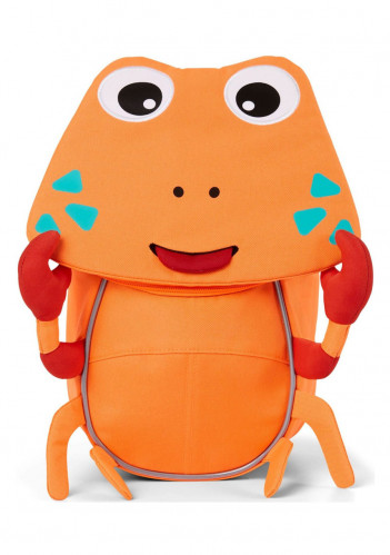 Kids backpack Affenzahn Small Friend Crab - neon orange